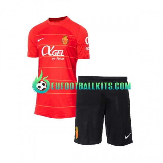 RCD Mallorca Home Football Shirts 2023-2024 Kids LS
