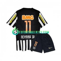 Santos Neymar JR 11 Retro Away Football Shirts 2011-2012 Kids LS