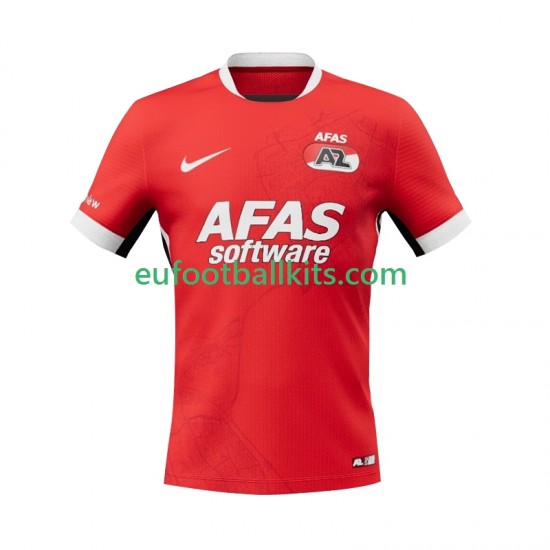 AZ Alkmaar Home Football Shirts 2025-2026 Men LS