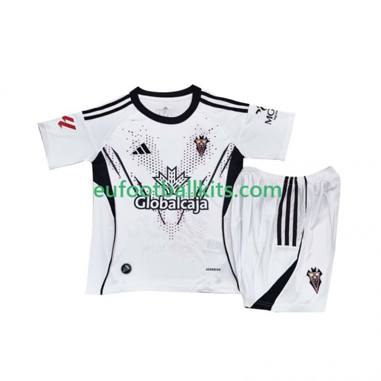 Albacete Home Football Shirts 2025-2026 Kids LS