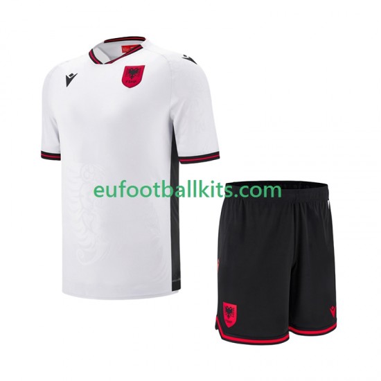 Albania Away Football Shirts 2025-2026 Kids LS