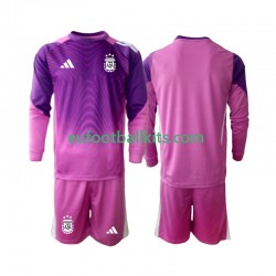 Argentina Goalkeeper Home Football Shirts 2025 Kids SS