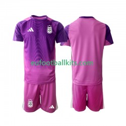 Argentina Goalkeeper Home Football Shirts 2025 Kids LS