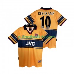 Arsenal BERGKAMP10 Retro Away Football Shirts 1997 1999 Men LS