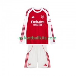Arsenal Home Football Shirts 2025-2026 Kids SS