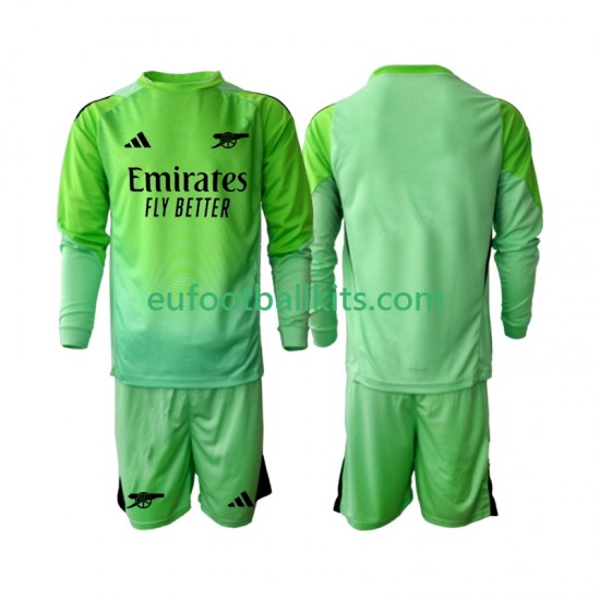 Arsenal Goalkeeper Away Football Shirts 2025-2026 Kids SS