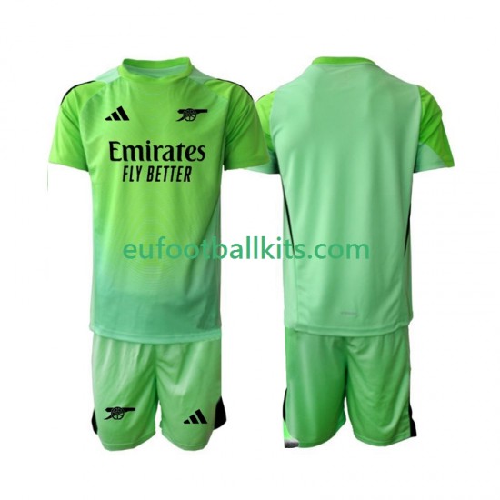 Arsenal Goalkeeper Away Football Shirts 2025-2026 Kids LS