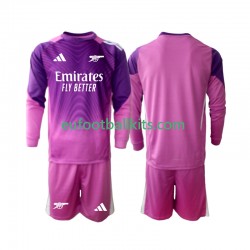 Arsenal Goalkeeper Third Football Shirts 2025-2026 Kids SS