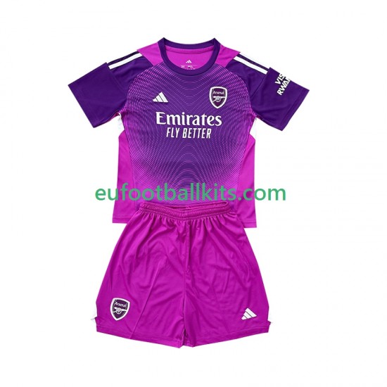 Arsenal Goalkeeper Third Football Shirts 2025-2026 Kids LS
