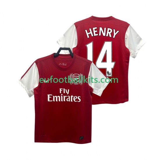 Arsenal HENRY 14 Retro Home Football Shirts 2011 2012 Men LS