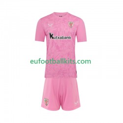 Athletic Bilbao Goalkeeper Away Football Shirts 2025-2026 Kids LS