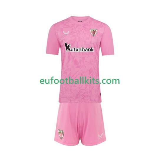 Athletic Bilbao Goalkeeper Away Football Shirts 2025-2026 Kids LS