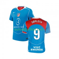 Atletico Madrid Alexander Sorloth 9 Third Football Shirts 2025-2026 Men LS