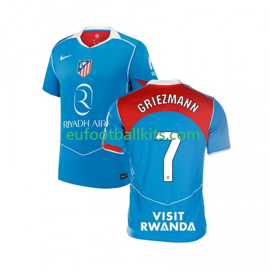 Atletico Madrid Antoine Griezmann 7 Third Football Shirts 2025-2026 Men LS