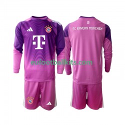 Bayern Munich Goalkeeper Fourth Football Shirts 2025-2026 Kids SS