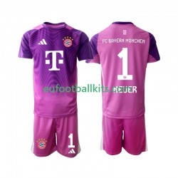 Bayern Munich Goalkeeper Manuel Neuer 1 Fourth Football Shirts 2025-2026 Kids LS