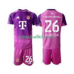 Bayern Munich Goalkeeper Sven Ulreich 26 Fourth Football Shirts 2025-2026 Kids LS
