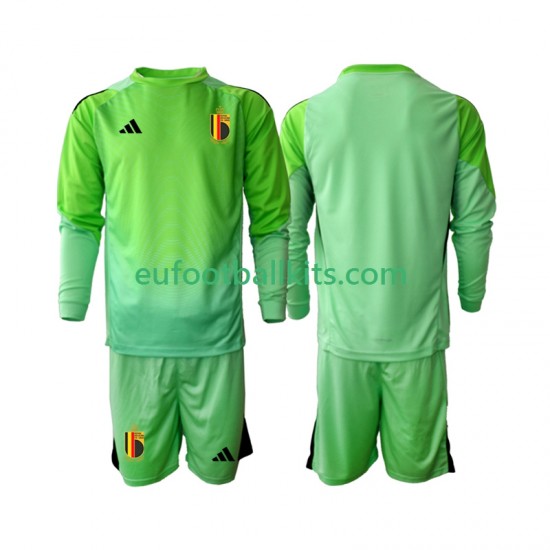 Belgium Goalkeeper Home Football Shirts 2025 Kids SS