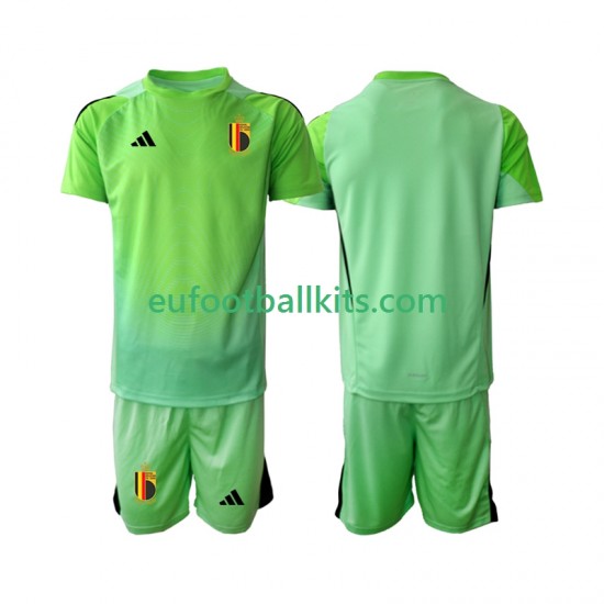 Belgium Goalkeeper Home Football Shirts 2025 Kids LS