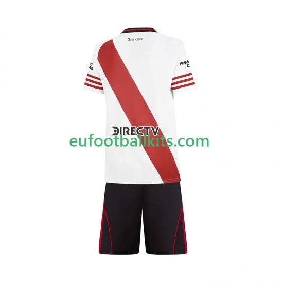 CA River Plate Home Football Shirts 2025-2026 Kids LS