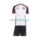 CR Flamengo Away Football Shirts 2025-2026 Kids LS
