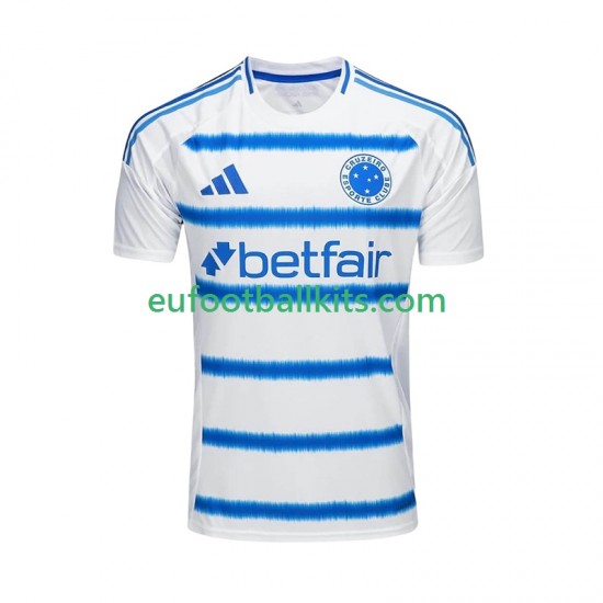 Cruzeiro Away Football Shirts 2025-2026 Men LS