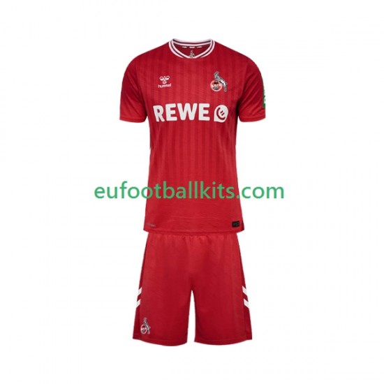 FC Koln Away Football Shirts 2025-2026 Kids LS