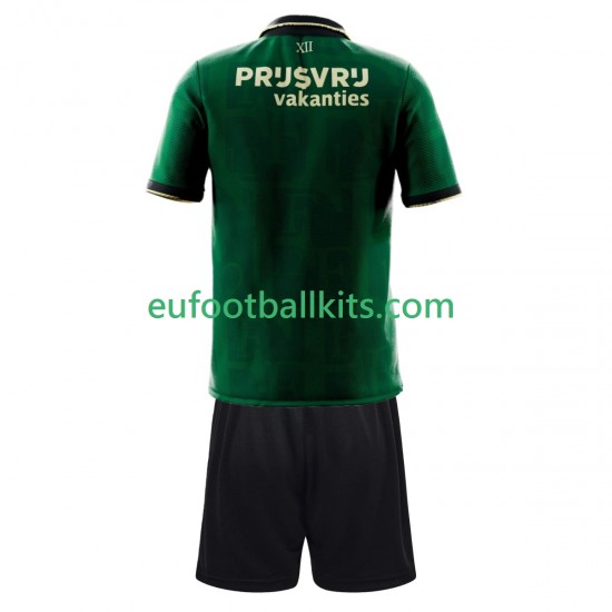 Feyenoord Rotterdam Fourth Football Shirts 2025-2026 Kids LS
