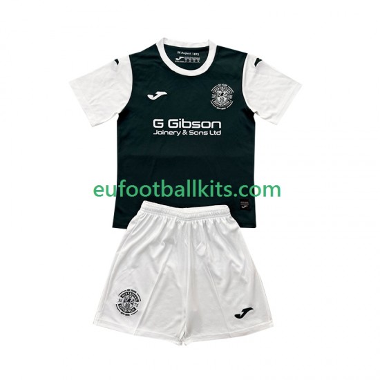 Hibernian Home Football Shirts 2025-2026 Kids LS