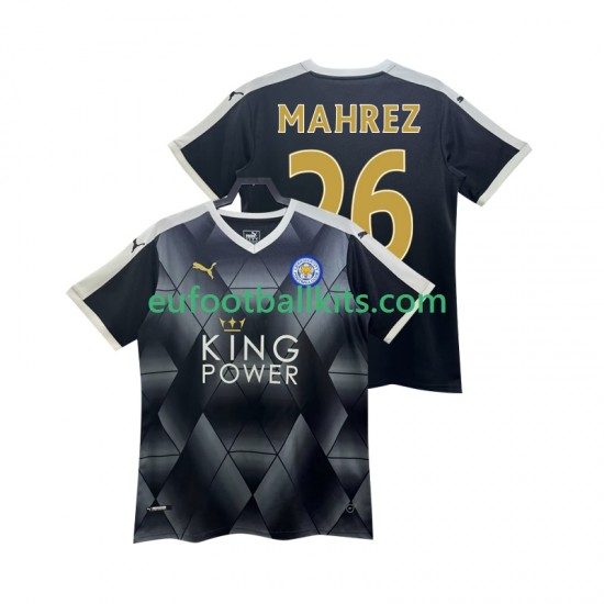 Leicester City MAHREZ 26 Retro Away Football Shirts 2014 2015 Men LS