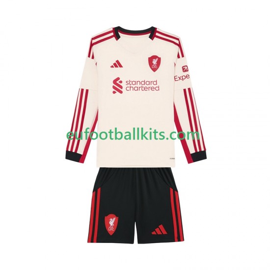 Liverpool Away Football Shirts 2025-2026 Kids SS
