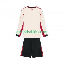 Liverpool Away Football Shirts 2025-2026 Kids SS