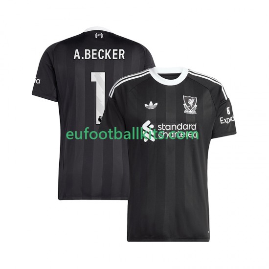 Liverpool Goalkeeper Alisson Becker 1 Fourth Football Shirts 2025-2026 Men LS