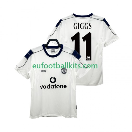 Manchester United GIGGS 11 Retro Away Football Shirts 2000 2001 Men LS