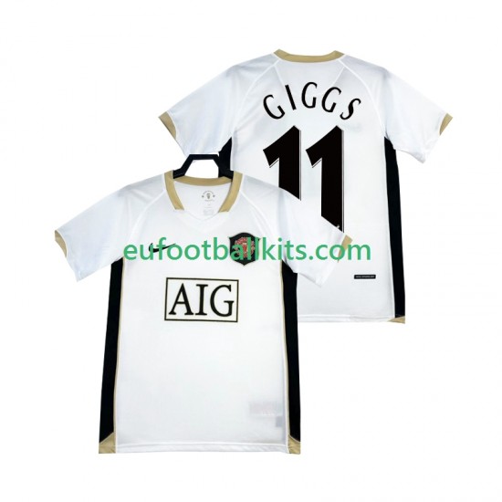 Manchester United GIGGS 11 Retro Away Football Shirts 2006-2007 Men LS