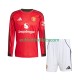 Manchester United Home Football Shirts 2025-2026 Kids SS
