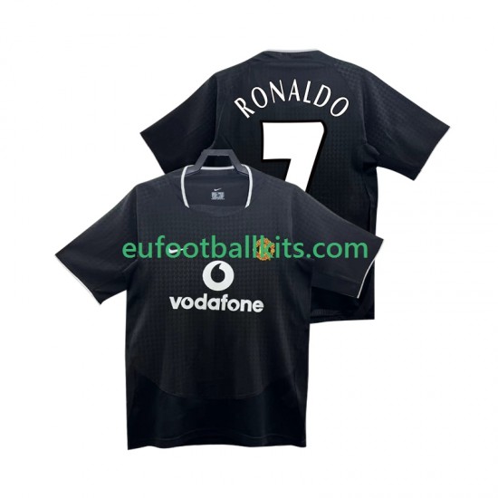 Manchester United RONALDO 7 Retro Away Football Shirts 2002 2004 Men LS
