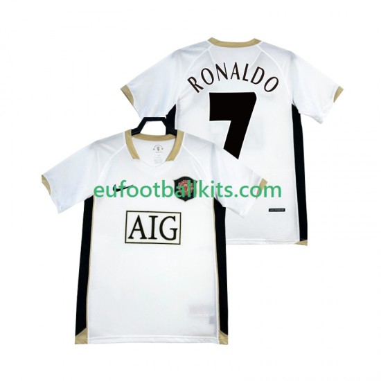 Manchester United RONALDO 7 Retro Away Football Shirts 2006-2007 Men LS
