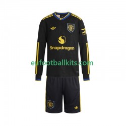 Manchester United Third Football Shirts 2025-2026 Kids SS