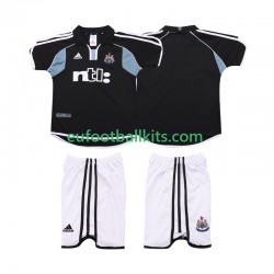 Newcastle United Retro Away Football Shirts 2000 2001 Kids LS