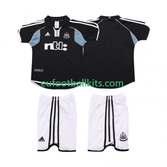 Newcastle United Retro Away Football Shirts 2000 2001 Kids LS
