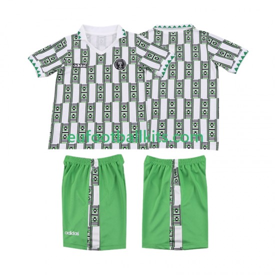 Nigeria Away Football Shirts Retro 1994 Kids LS