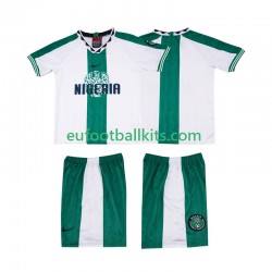 Nigeria Away Football Shirts Retro 1996 Kids LS
