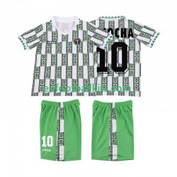 Nigeria OKOCHA 10 Away Football Shirts Retro 1994 Kids LS