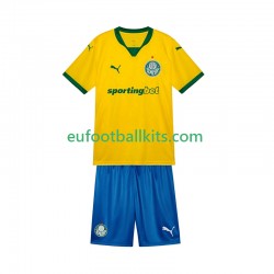 Palmeiras Third Football Shirts 2025-2026 Kids LS