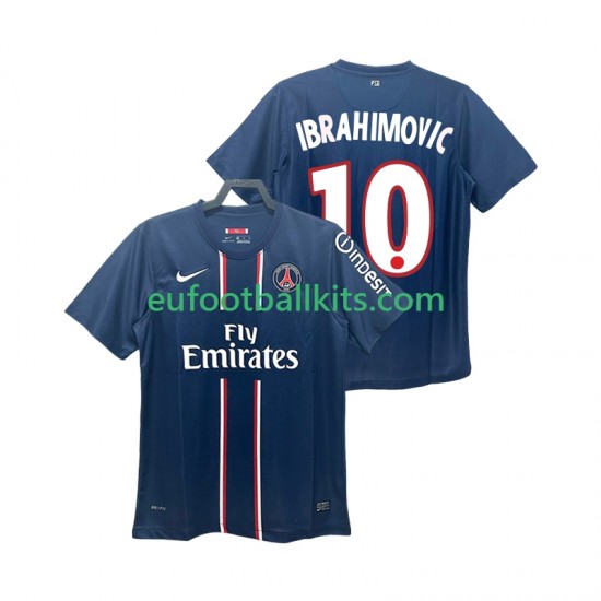 Paris Saint Germain IBRAHIMOVIC 10 Retro Home Football Shirts 2012 2013 Men LS