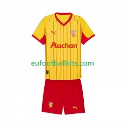 RC Lens Home Football Shirts 2025-2026 Kids LS