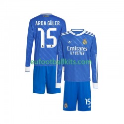 Real Madrid Arda Guler 15 Third Football Shirts 2025-2026 Kids SS
