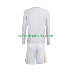 Real Madrid Home Football Shirts 2025-2026 Kids SS