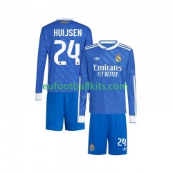 Real Madrid Huijsen 24 Third Football Shirts 2025-2026 Kids SS